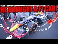HYPERCAR OWNER THOUGHT HE WAS COOL...TILL THE F1 CAR SHOWED UP!