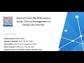 What cpoud rnrpns need to know clinical management of opioid use disorder oud webinar