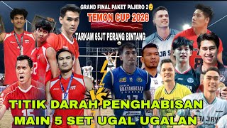 TOTAL MAYHEM📍TEMON CUP 4 GRAND FINAL: BOY ARNEZ, RIVAN, SIGIT, AND RENDI PLAY A 5-SET ALL-STAR WAR