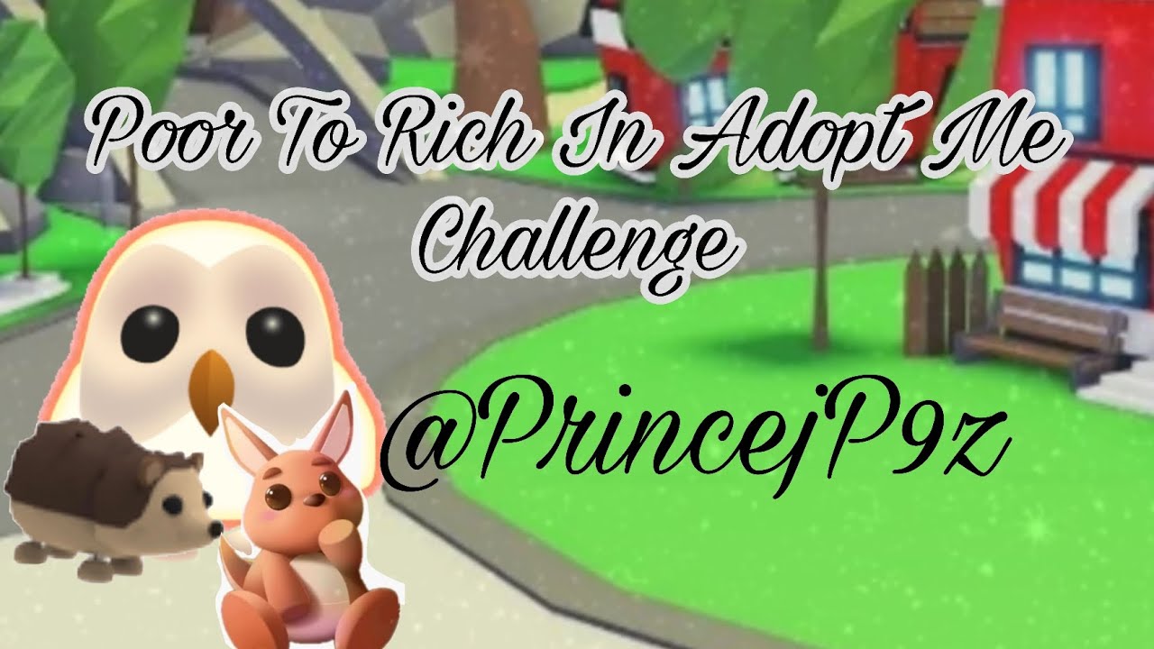 Poor To Rich in Adopt Me Challenge (Day 1) #adoptme #challenge #roblox ...