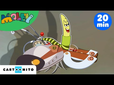 🎃 Zombiedans | Compilatie van Kronkel en Manny | Cartoons voor kinderen | Cartoonito