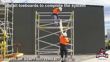 How To:  EasyScaf Mobile Towers