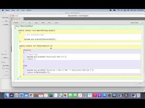 CLASS 11 & 12 COMPUTER SCIENCE - Recursion in Java , (Part -II)
