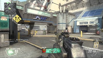 COD BO2 : 75-5 Hardpoint GAMEPLAY (NUCLEAR FAIL)