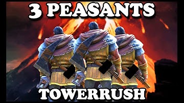 Grubby | WC3 Classic GFX | 3 Peasants TOWERRUSH