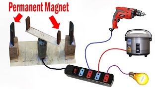 I Make A Permanent Generator With A Permanent Magnet