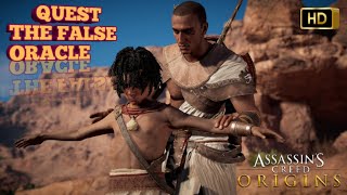 Assassin's creed origins | Quest | The False Oracle | PS4 | Top Games Corner