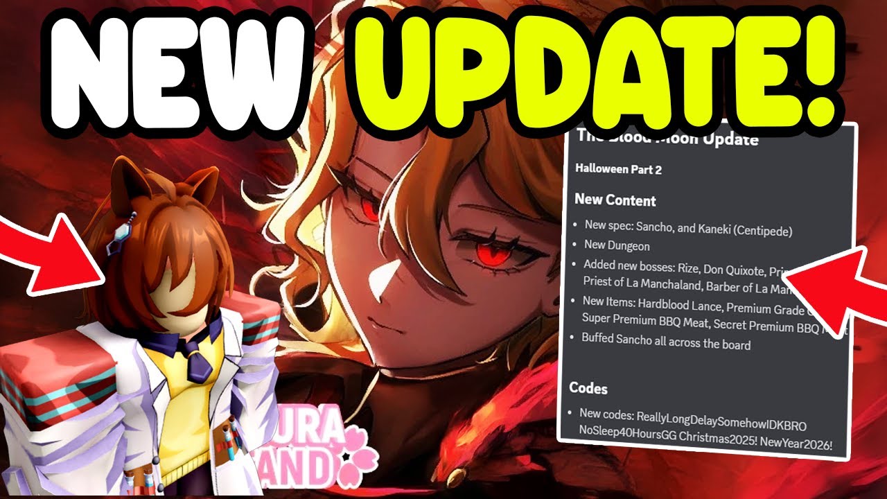Sakura Stand NEW UPDATE! (CODES, HOW TO GET SANCHO & KANEKI