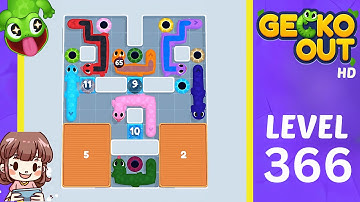 Gecko Out Level 366 Solution Walkthrough