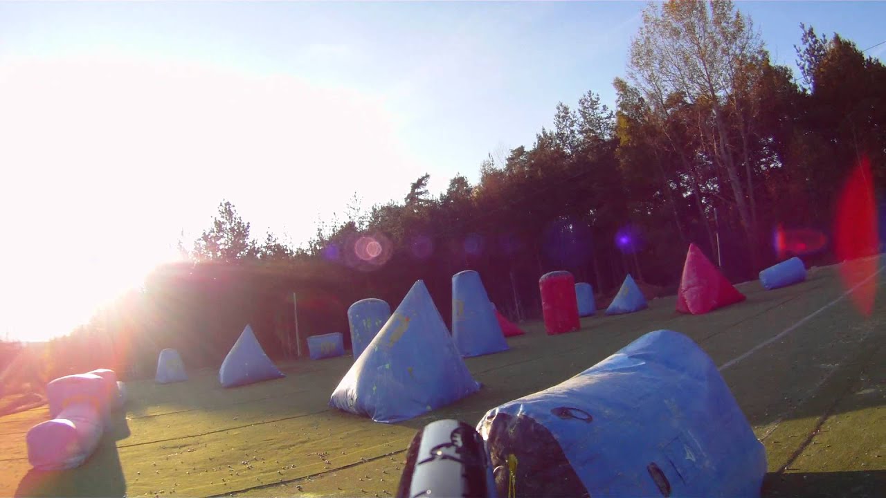 Paintball Jungle (Tautenhain) Supair / 1.Versuch mit Actioncam YouTube