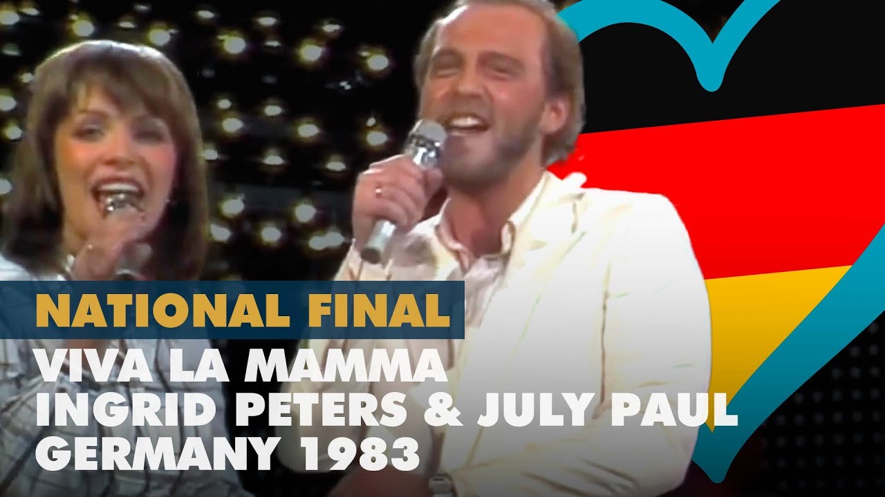 VIVA LA MAMMA INGRID PETERS & JULY PAUL (Germany 1983 Eurovision