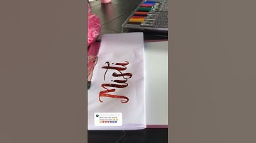 Comment your name💅✨#handlettering #nhuandaocalligraphy #calligraphy #shorts #fypviral