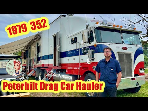 It Hauled Jet-Powered Cars! VL Classics 1979 352 Peterbilt Truck Tour