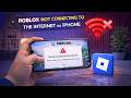 FIX Roblox Not Connecting to The Internet on iPhone | Fix Roblox Network Error