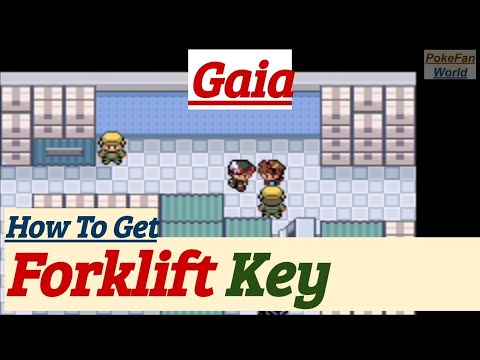 Pokemon Gaia How To Get Forklift Key Youtube