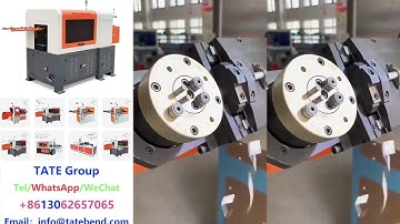 TATE Automatic CNC Wire Bending Machine Features And Performance Kyrgyzstan India Greece Poland Peru