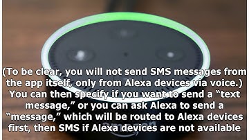 France News - You can now use alexa to send sms messages