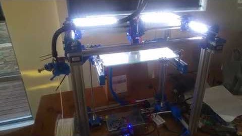 D-Bot CoreXY 3D Printer - first print