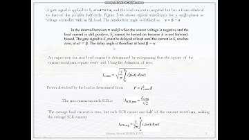 AC Voltage Controller (R-L Load)