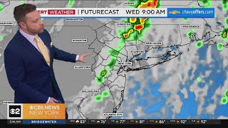 First Alert Weather: Yellow Alert for rainy morning commute