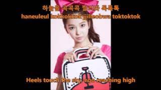 CLC - High Heels - Hangul, Romaja and English Lyrics