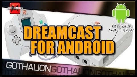 Dreamcast Emulator for Android! Off Screen Gameplay Shown on Nvidia Shield