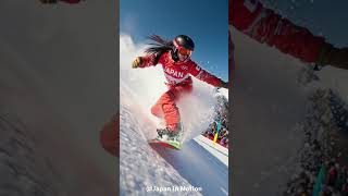 🏂 Mind-Blowing Air Trick! Japanese Snowboarder Defies Gravity 🔥