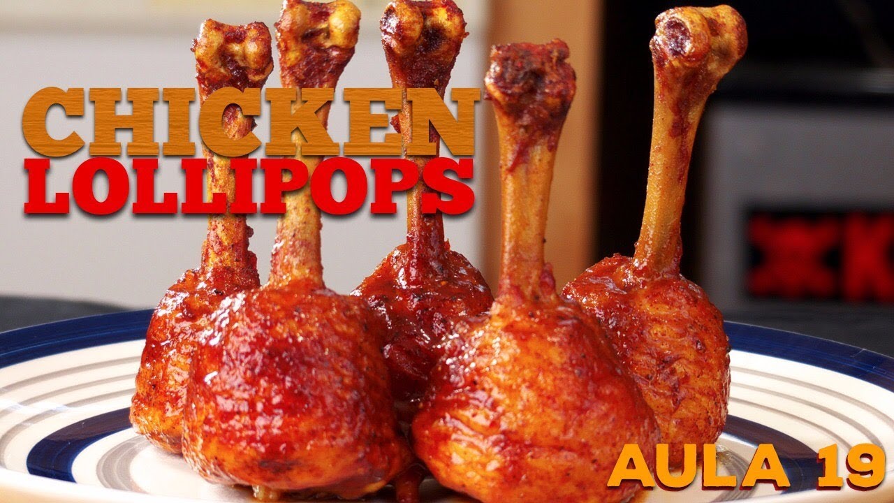  Chicken Lollipops (Pirulito de Coxa de Frango) - Cansei de Ser Chef