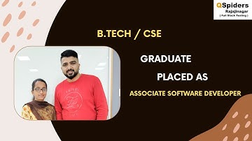 My journey from BTech (CSE) to ASSOCIATE SOFTWARE DEVELOPER at QSpiders Rajajinagar