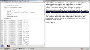 Mass Effect 3 Tutorial: making .mod files out of your mesh mods