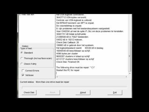 Video: Schijffouten In Windows XP Herstellen
