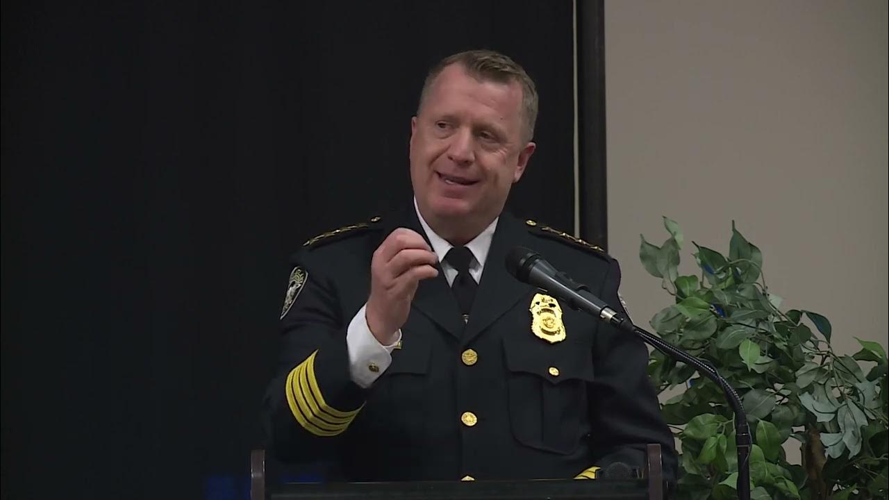 Police Academy Graduation Chief Schierbaum