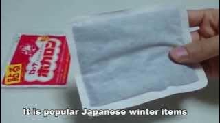 How to use KAIRO Japanese pocket-size warmer