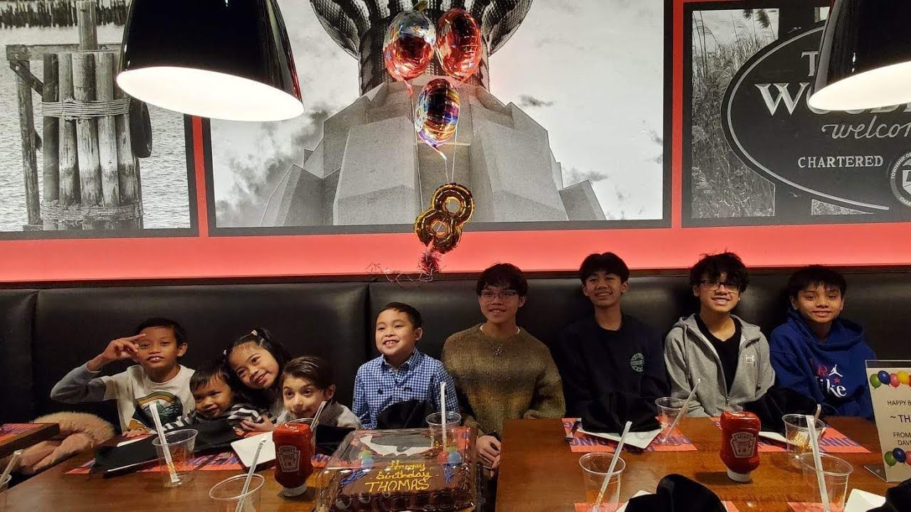 Dave & Buster's Woodbridge | Thomas 8th Birthday Party 🎂