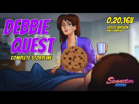 Debbie Complete Storyline | Summertime Saga 0.20.16 | Debbie's Full