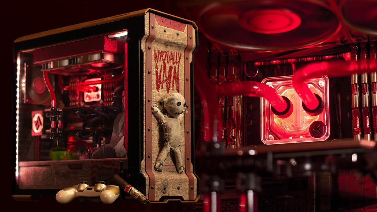 Building watercooled voodoo doll PC for African warlord - Time Lapse ...