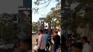 FLYVOX AUDIO BIGGEST DJ ROADSHOW SHIVAJI MAHARAJ JAYANTI SOLAPUR DJ AKASH PHALTAN #shortsfeed GMP11