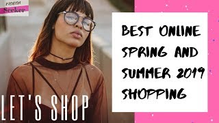 Best Online Spring & Summer 2019 Shopping Finds