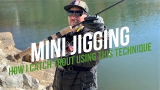 Mini Jigging for Trout  How I Catch Trout Using this Technique