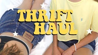 THRIFT HAUL! | levis, adidas, calvin klein