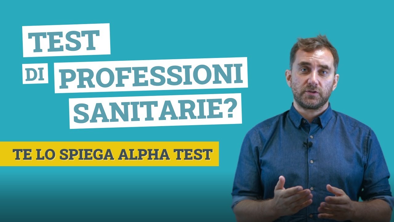 #TESTPROFESSIONISANITARIE