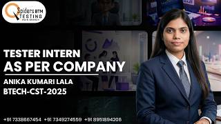 Video With CompanyQSpiders BTM Student Cracks Top MNC Interview | Placement Success Story
