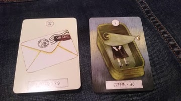 Lenormand Combo Practice : Letter & Coffin