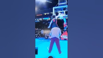 Jaime Jaquez Jr Throws Down A Powerful Dunk Over Shaq!!! #shorts #nba #viral