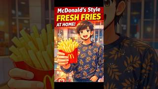 “Crispy French Fries at Home 😍 | No Outside Fries Needed! #shorts”