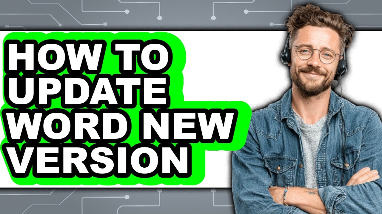 How to Update Word New Version (easy Method) - YouTube