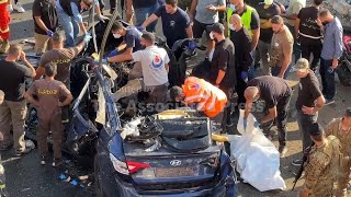 Israeli drone strike hits car in town south of Beirut killing one, Lebanon state media reports