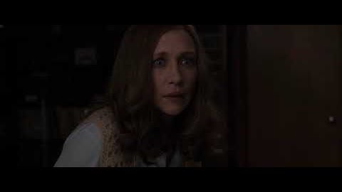 The Conjuring 2 (2016) Jump Scare - The Nun in the Painting