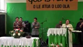 Video thumbnail of "LIFE HEALING CHURCH Mangere singing Fa'amagalo by Joe Failua"
