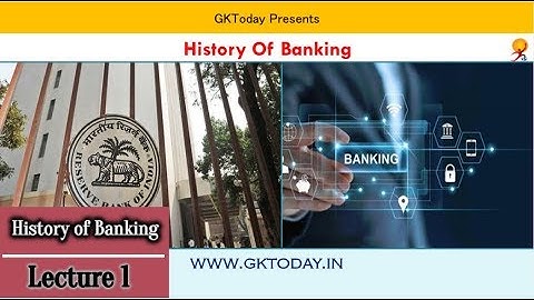 Module 1 | History Of Banking | Banking Awareness | GKToday